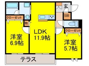 siestaの物件間取画像